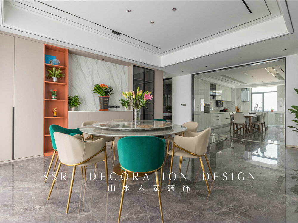 紐賓凱國際社區錦城現代風格裝修效果圖