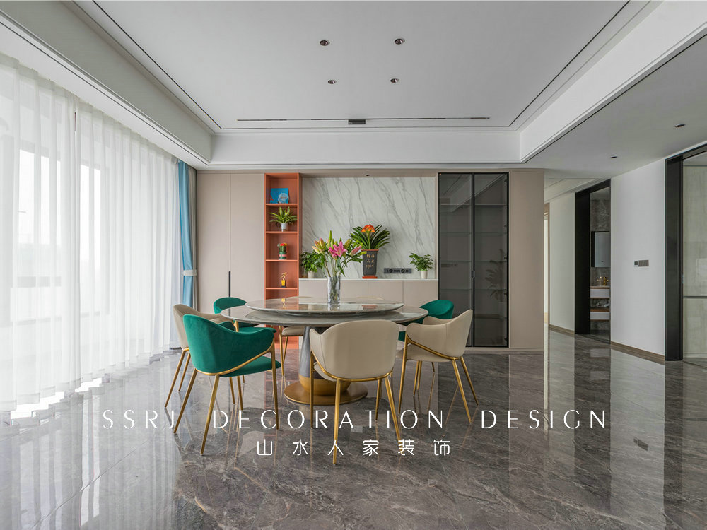 紐賓凱國際社區錦城現代風格裝修效果圖