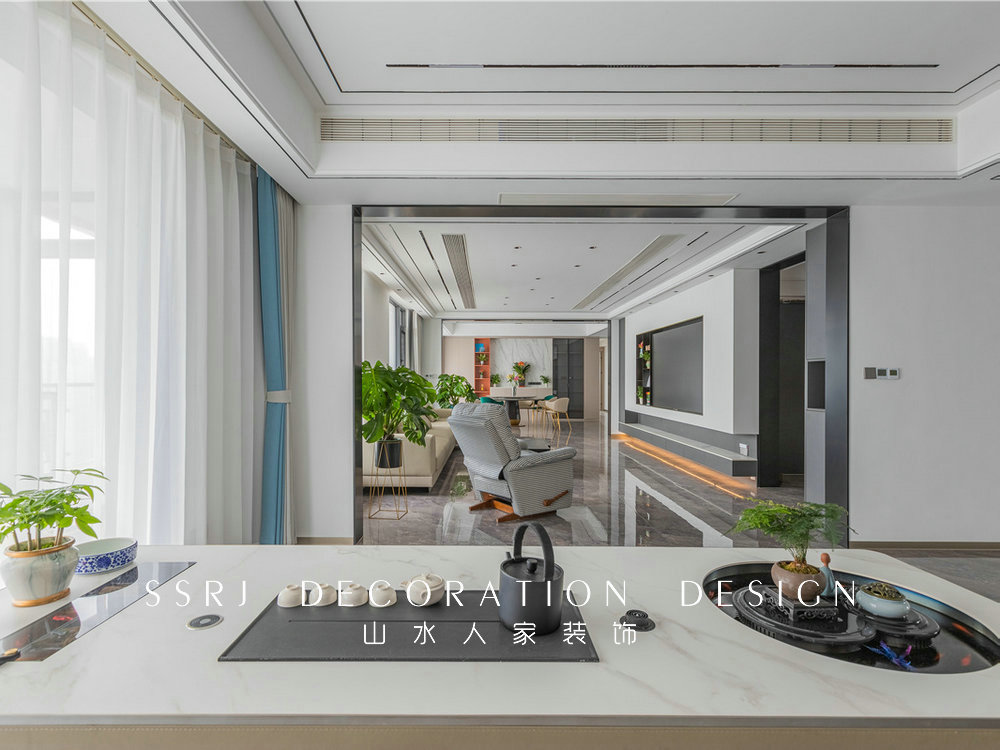 紐賓凱國際社區錦城現代風格裝修效果圖