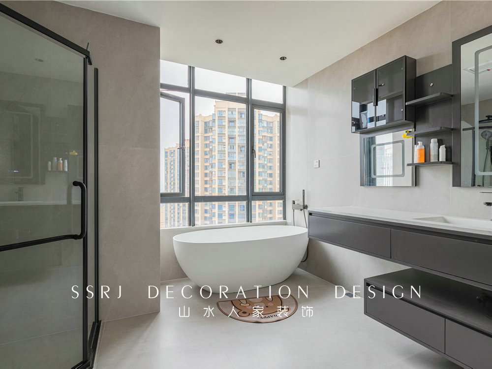 紐賓凱國際社區錦城現代風格裝修效果圖