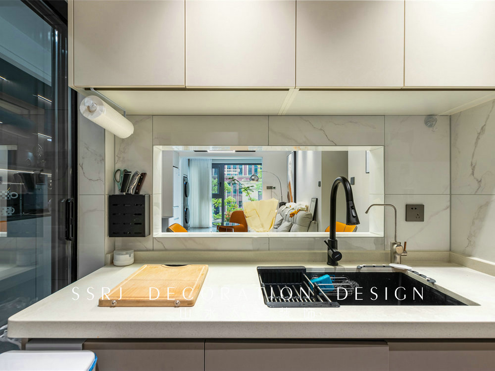 中建鉑公館110平現代風格裝修效果圖