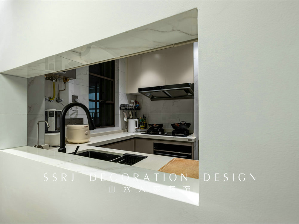 中建鉑公館110平現代風格裝修效果圖