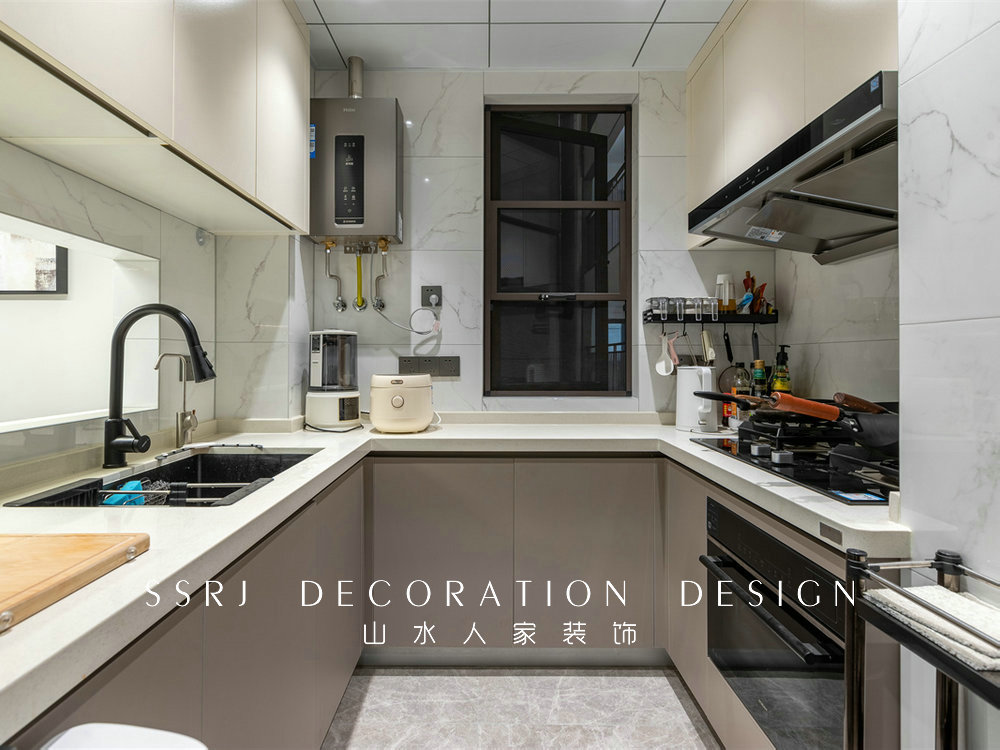 中建鉑公館110平現代風格裝修效果圖