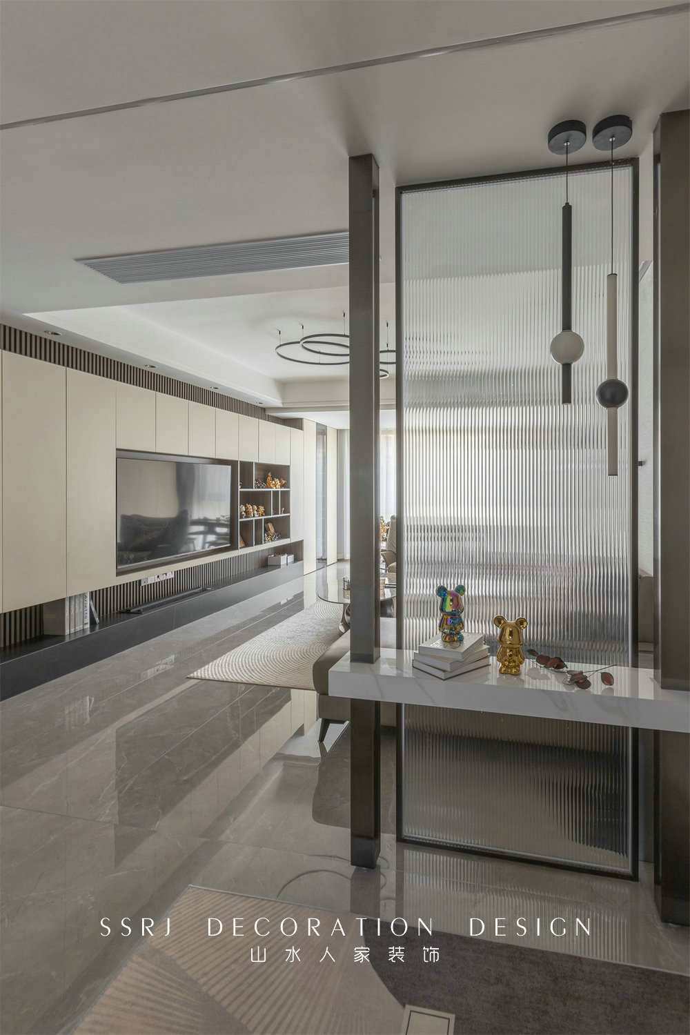 聯投花山郡現代簡約風格裝修效果圖