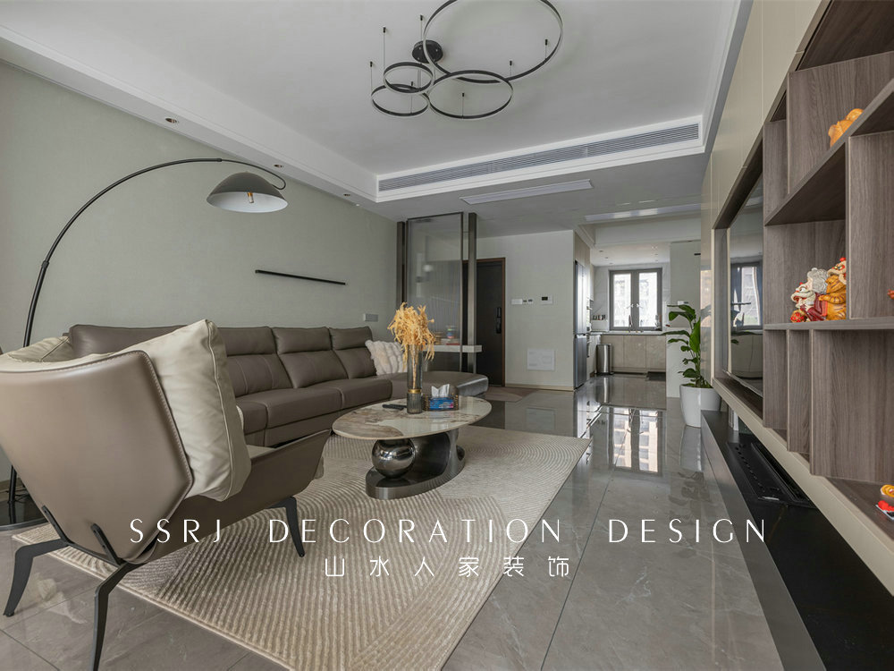 聯投花山郡現代簡約風格裝修效果圖