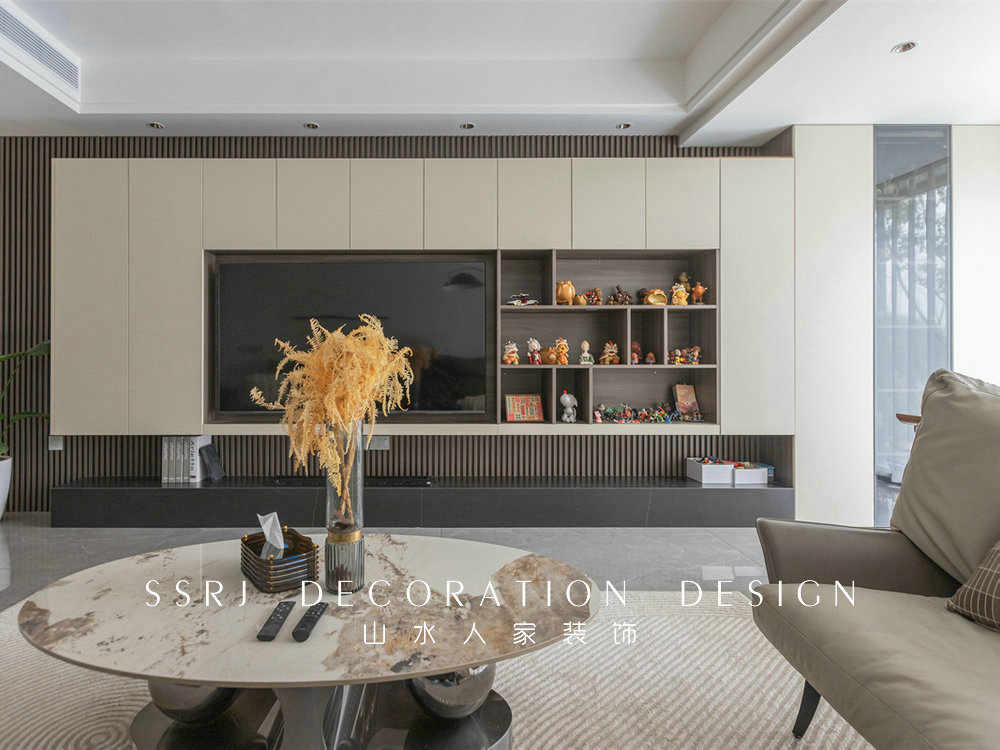 聯投花山郡現代簡約風格裝修效果圖