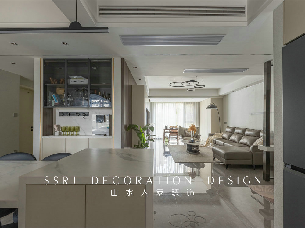 聯投花山郡現代簡約風格裝修效果圖