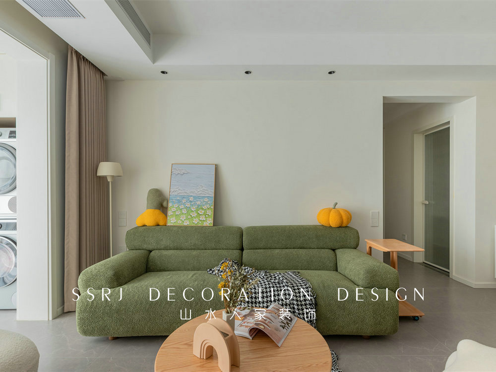 中建鉑公館110平簡約風格裝修效果圖