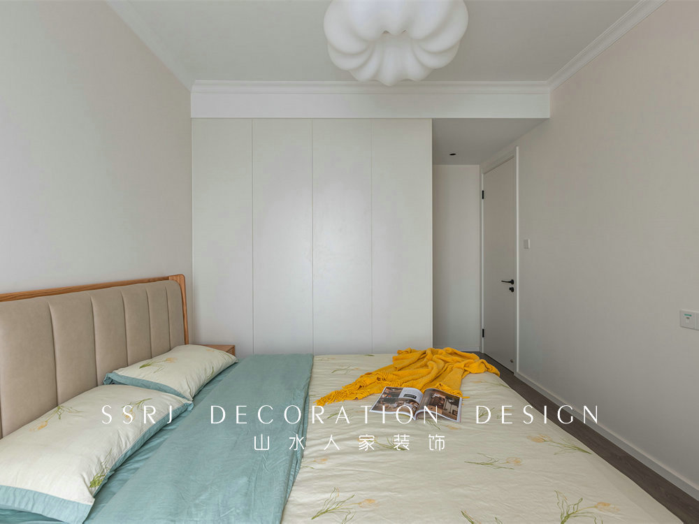 中建鉑公館110平簡約風格裝修效果圖