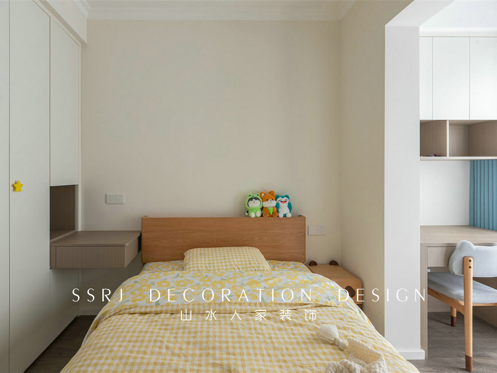 中建鉑公館110平簡約風格裝修效果圖