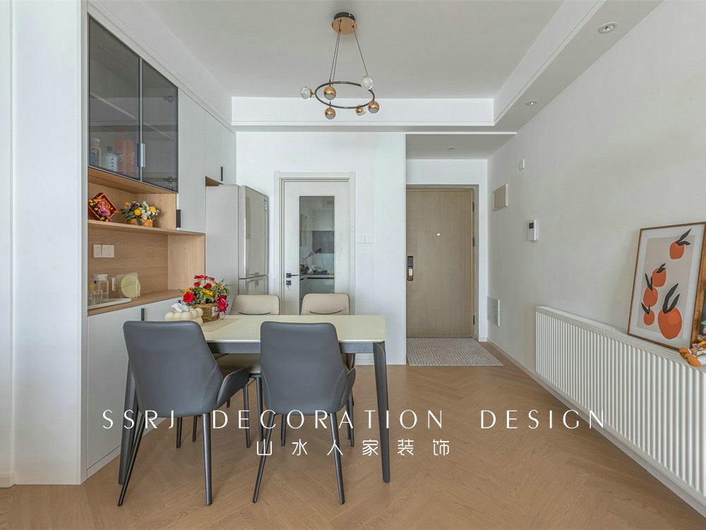 東湖城簡約奶油風格裝修效果圖