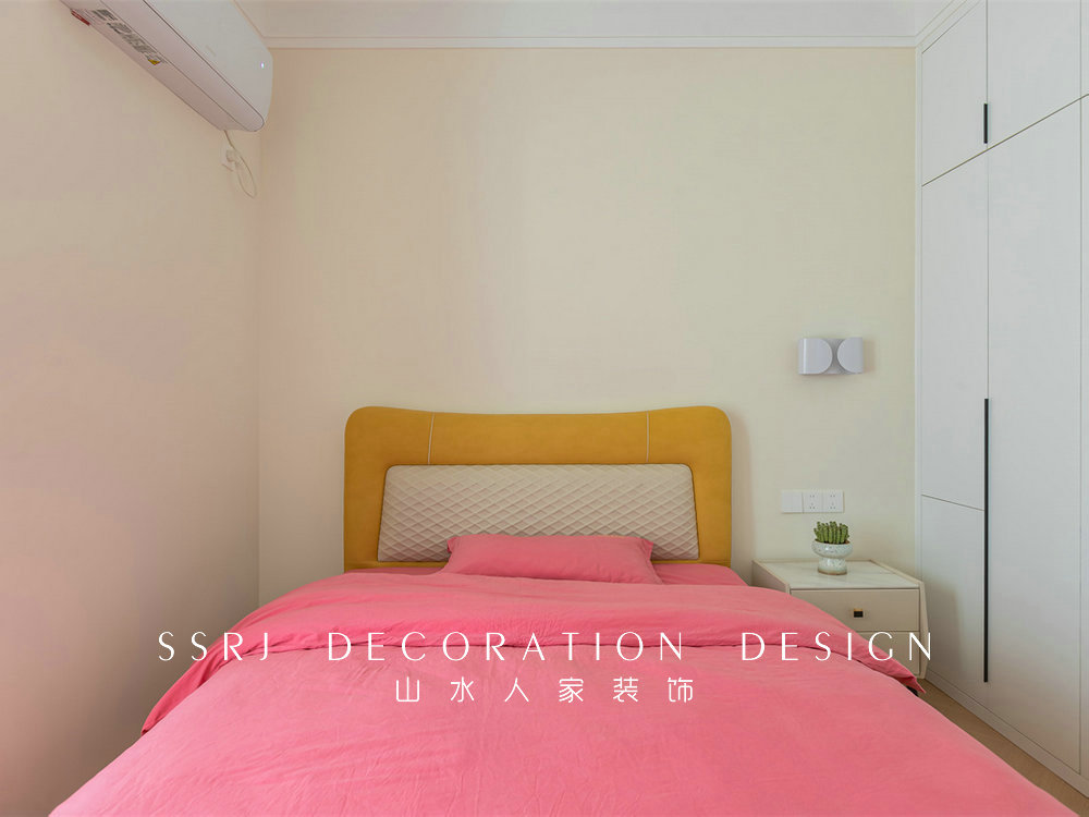 東湖城簡約奶油風格裝修效果圖