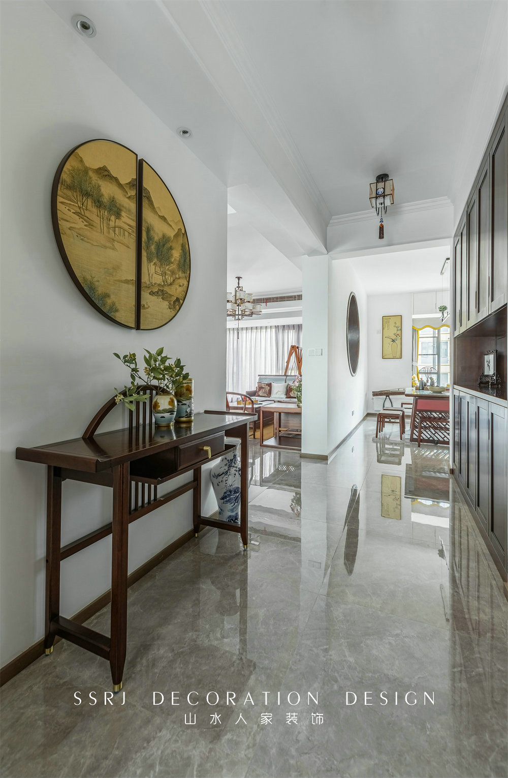 聯投光谷瑞園160平中式風格裝修效果圖