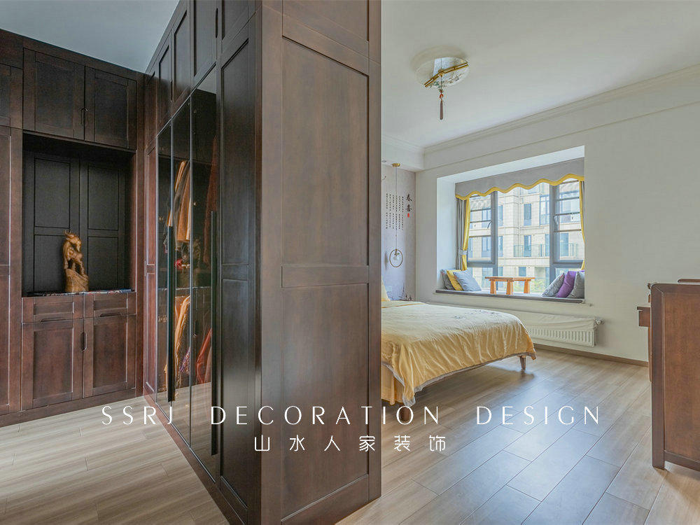 聯投光谷瑞園160平中式風格裝修效果圖