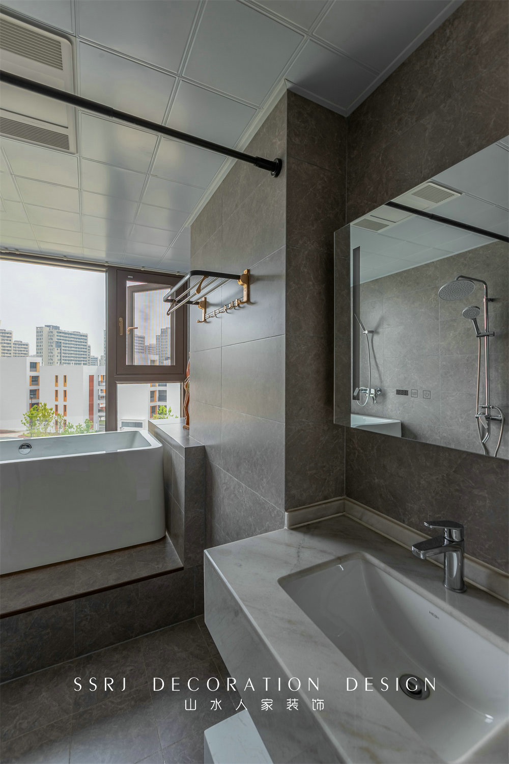 聯投光谷瑞園160平中式風格裝修效果圖