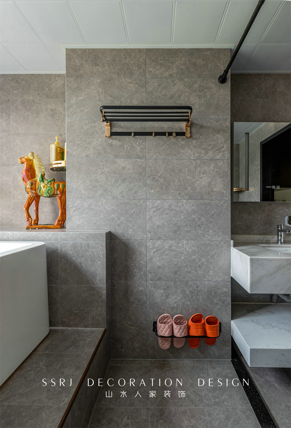 聯投光谷瑞園160平中式風格裝修效果圖