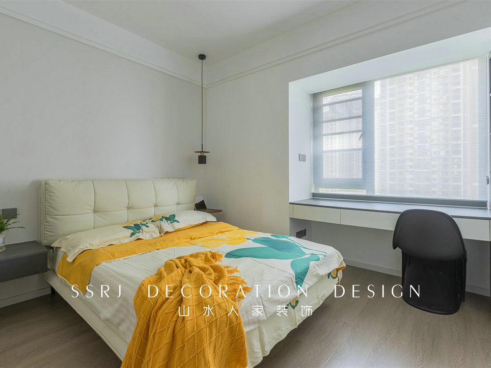 中建鉑公館126平極簡風格裝修效果圖