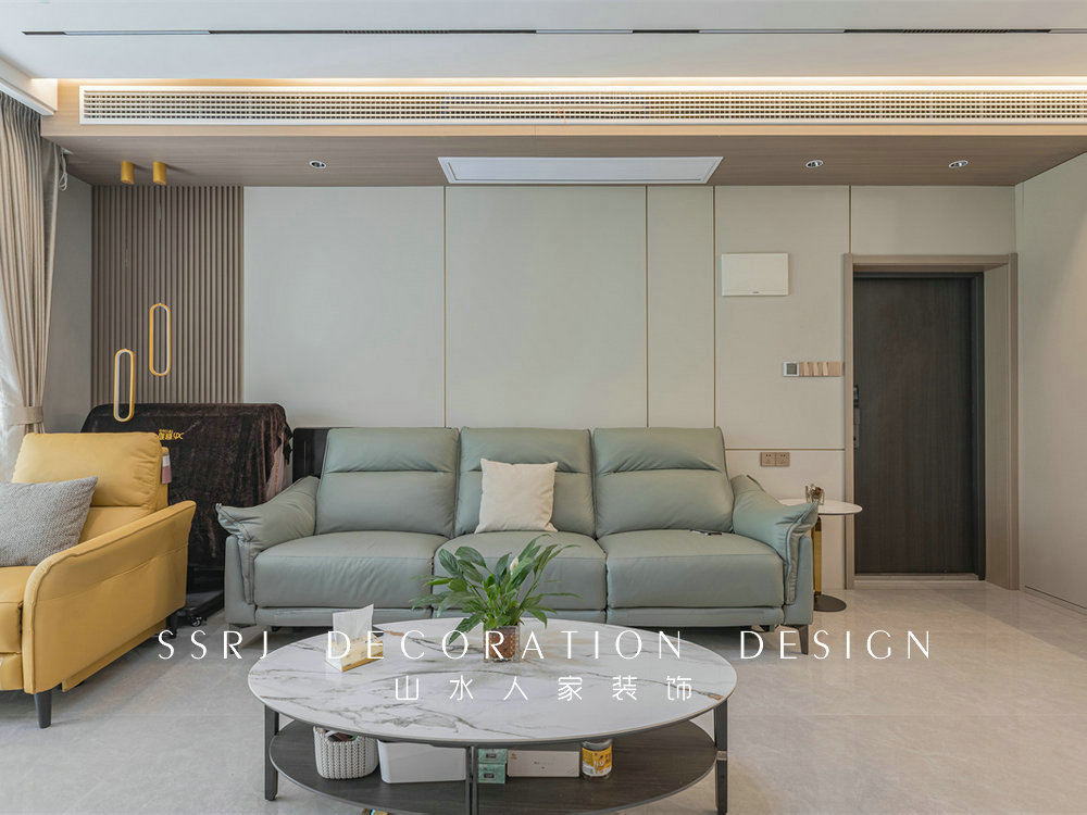 濱江苑140平現代風格裝修效果圖