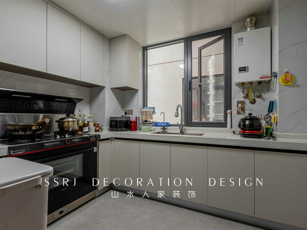 濱江苑140平現代風格裝修效果圖