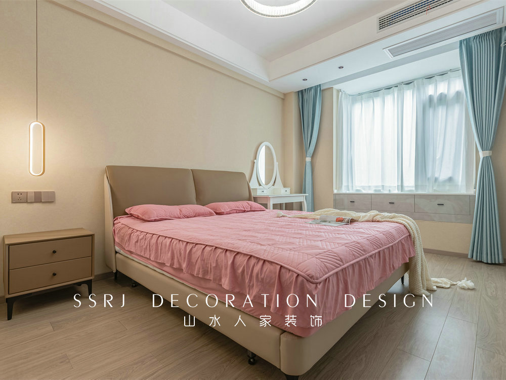 濱江苑140平現代風格裝修效果圖