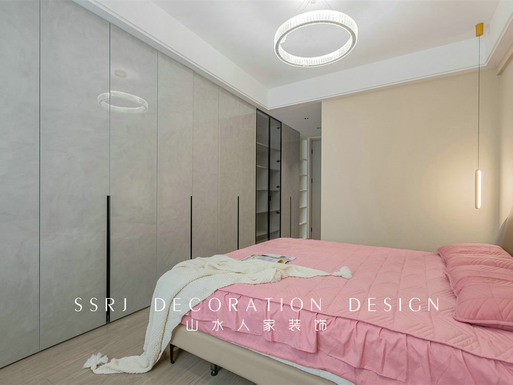 濱江苑140平現代風格裝修效果圖