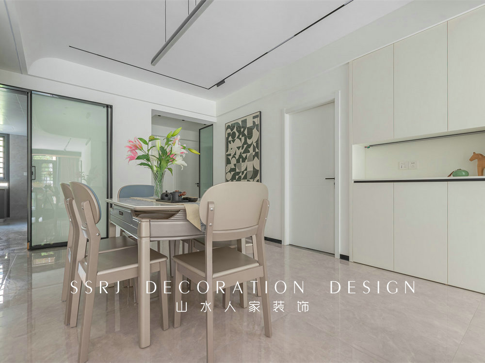 琴臺穎園124平現代風格裝修效果圖