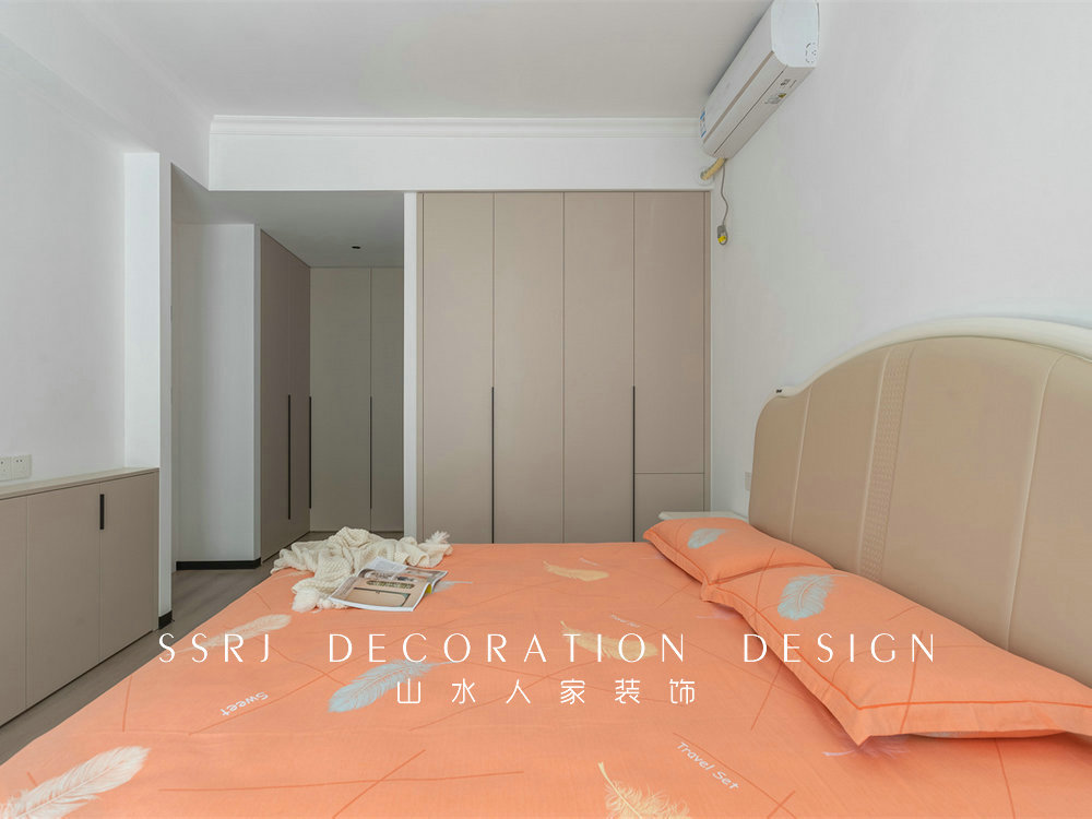 琴臺穎園124平現代風格裝修效果圖