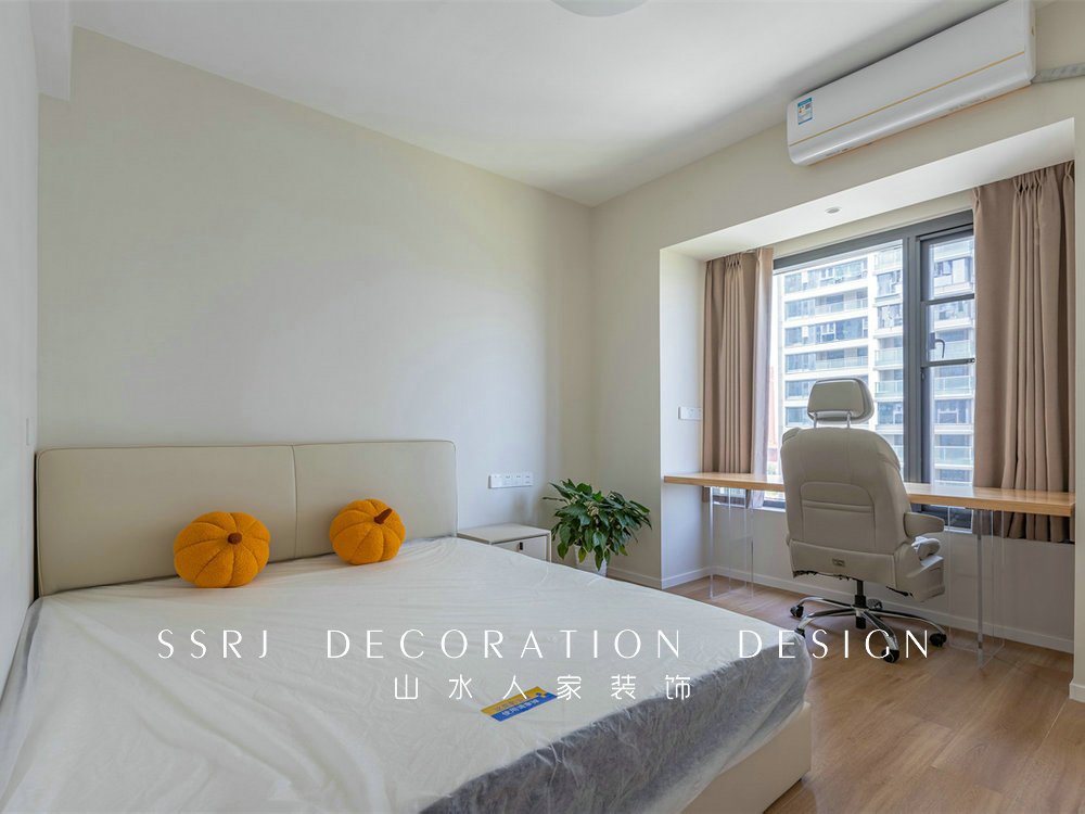 融創望江府115平現代奶油風格裝修效果圖