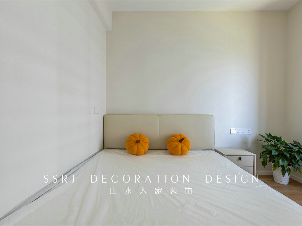 融創望江府115平現代奶油風格裝修效果圖