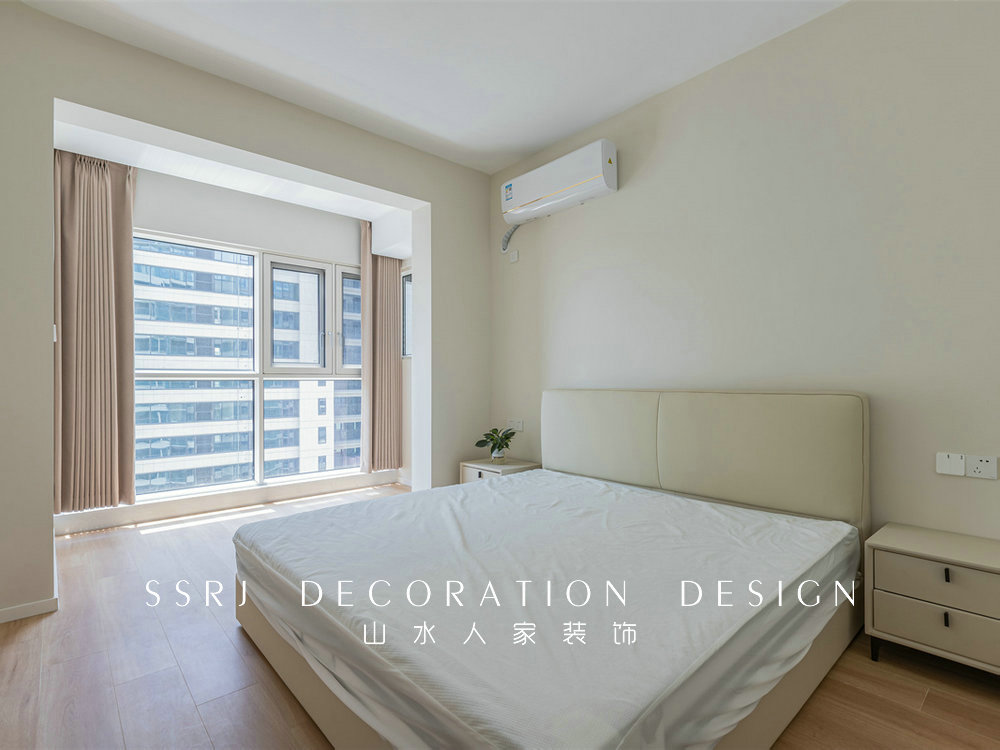 融創望江府115平現代奶油風格裝修效果圖