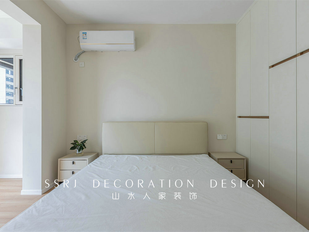 融創望江府115平現代奶油風格裝修效果圖