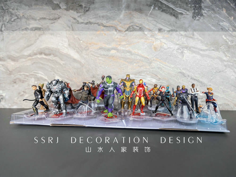 龍湖云峰原著150平現代風格裝修效果圖