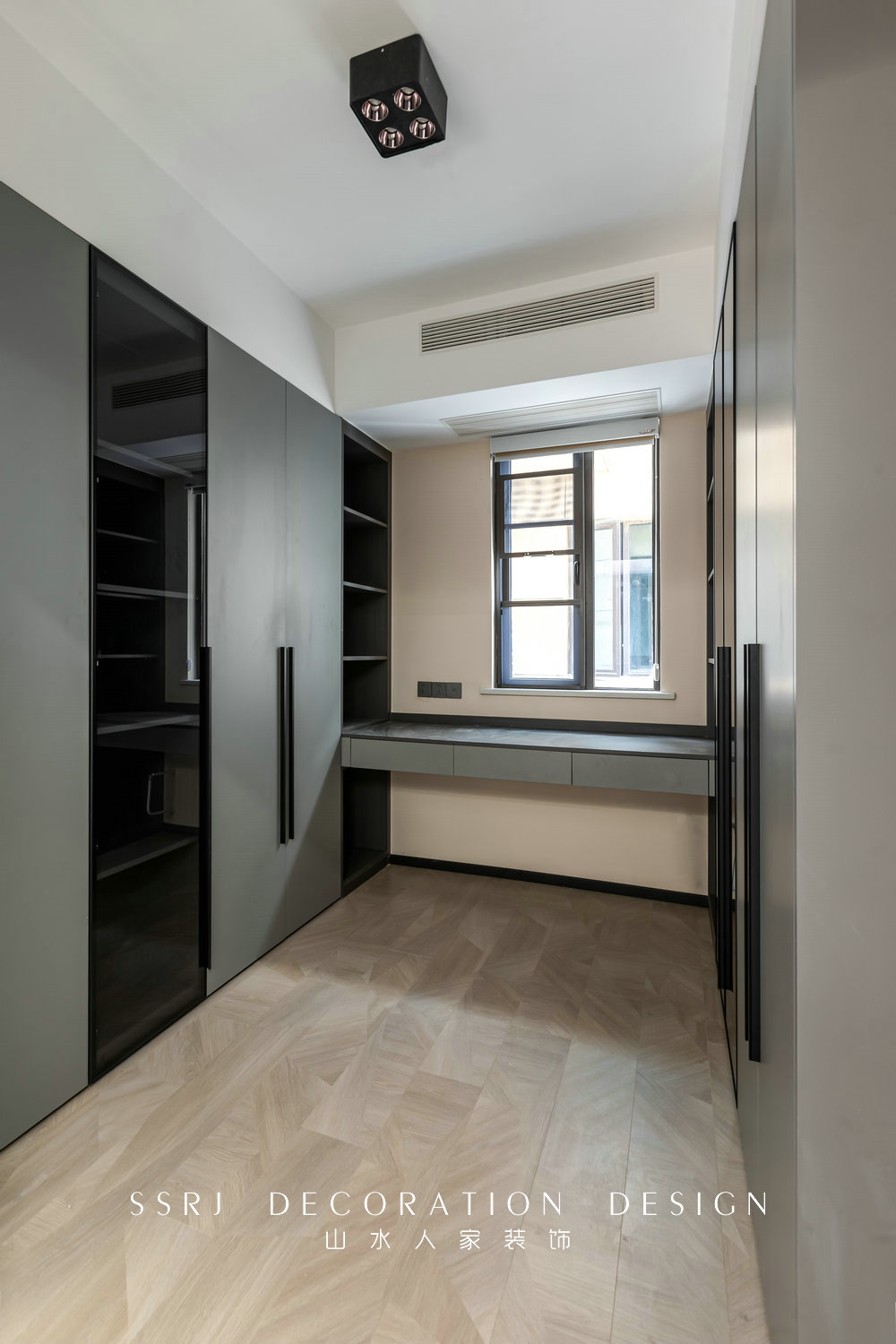 鵬程天地匯160平現代輕奢風格裝修效果圖