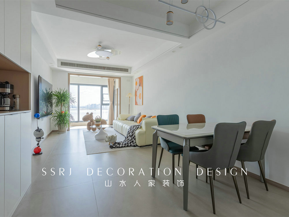 融創望江府113平現代簡約風格裝修效果圖