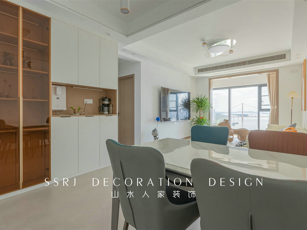 融創望江府113平現代簡約風格裝修效果圖