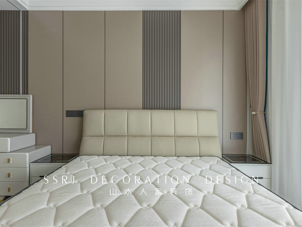 金橋璟園129平現代風格裝修效果圖