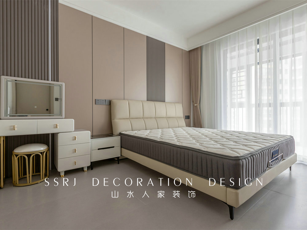 金橋璟園129平現代風格裝修效果圖