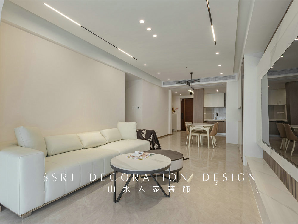 盤龍城梅苑114平現代風格裝修效果圖