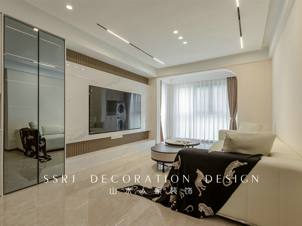 盤龍城梅苑114平現代風格裝修效果圖