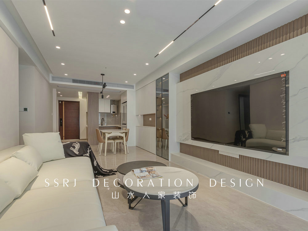 盤龍城梅苑114平現代風格裝修效果圖