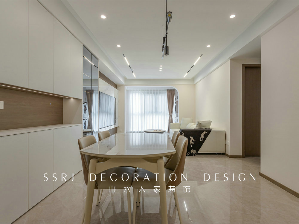 盤龍城梅苑114平現代風格裝修效果圖