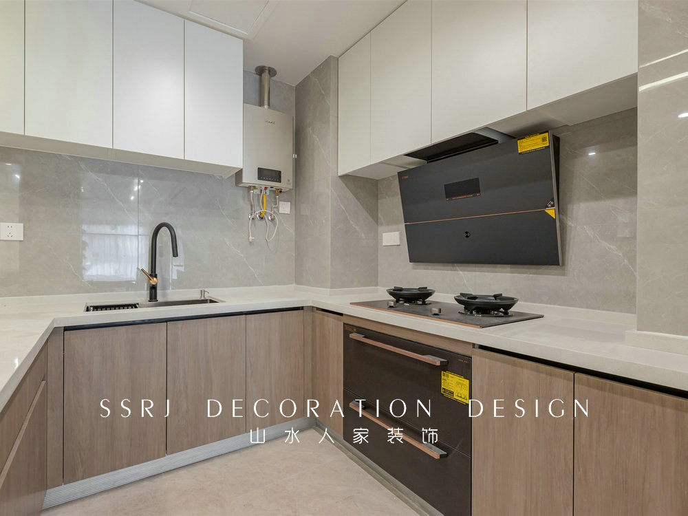 盤龍城梅苑114平現代風格裝修效果圖