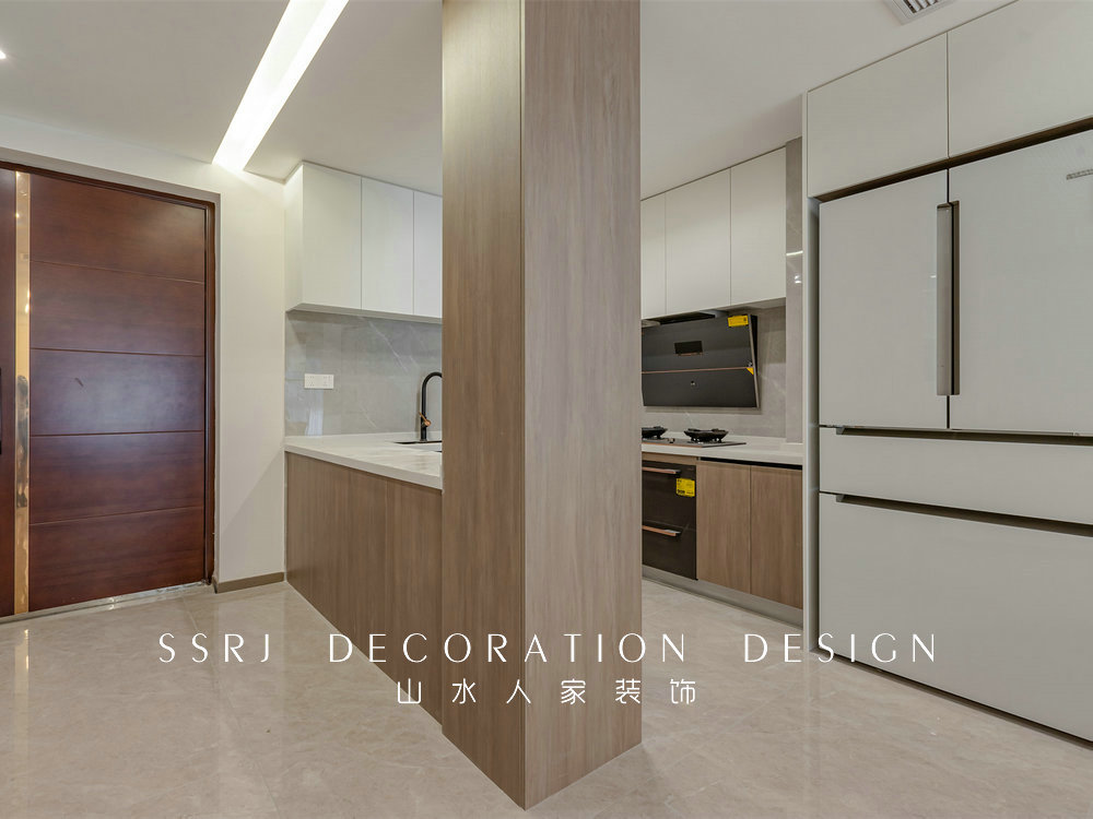 盤龍城梅苑114平現代風格裝修效果圖