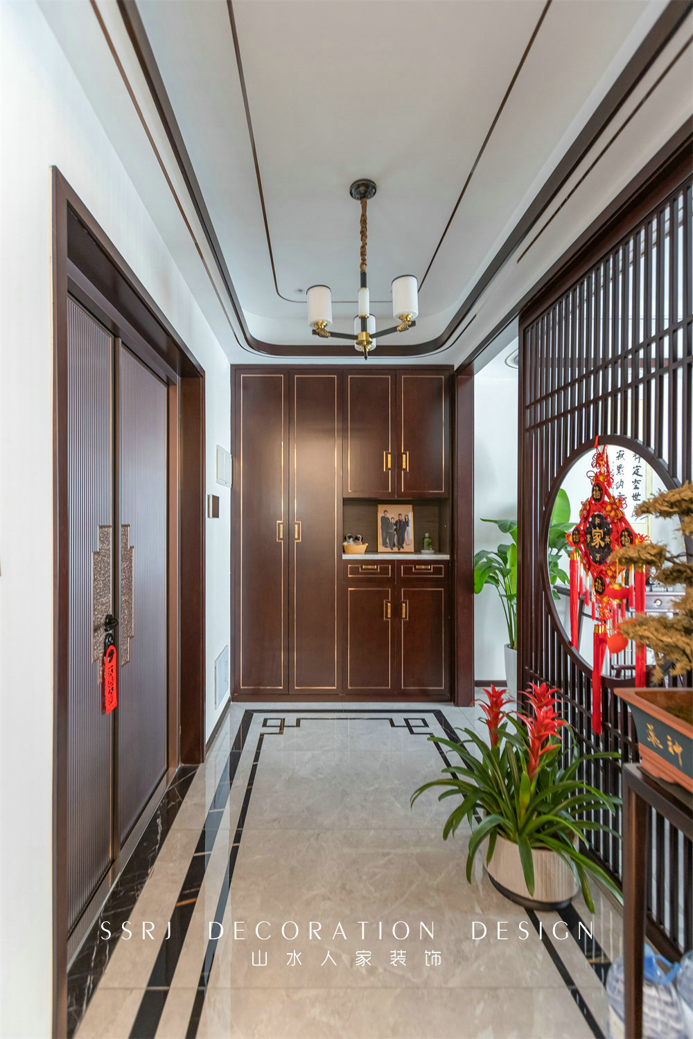 紐賓凱錦城280平新中式風格裝修效果圖