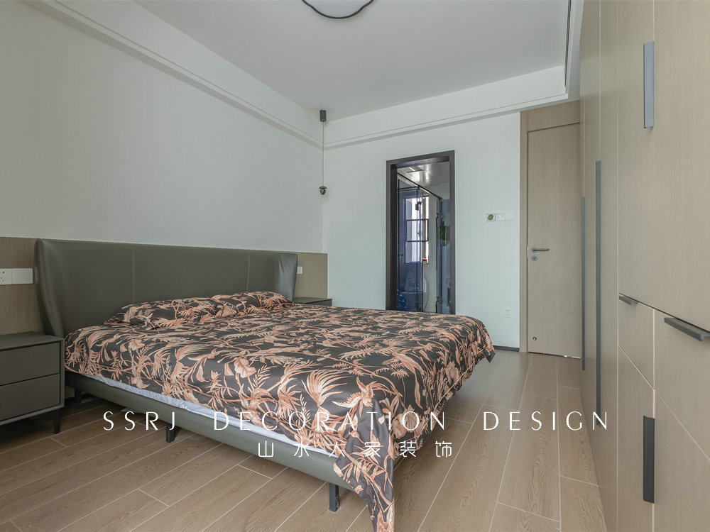 地鐵盛觀尚城116平現代風格裝修效果圖