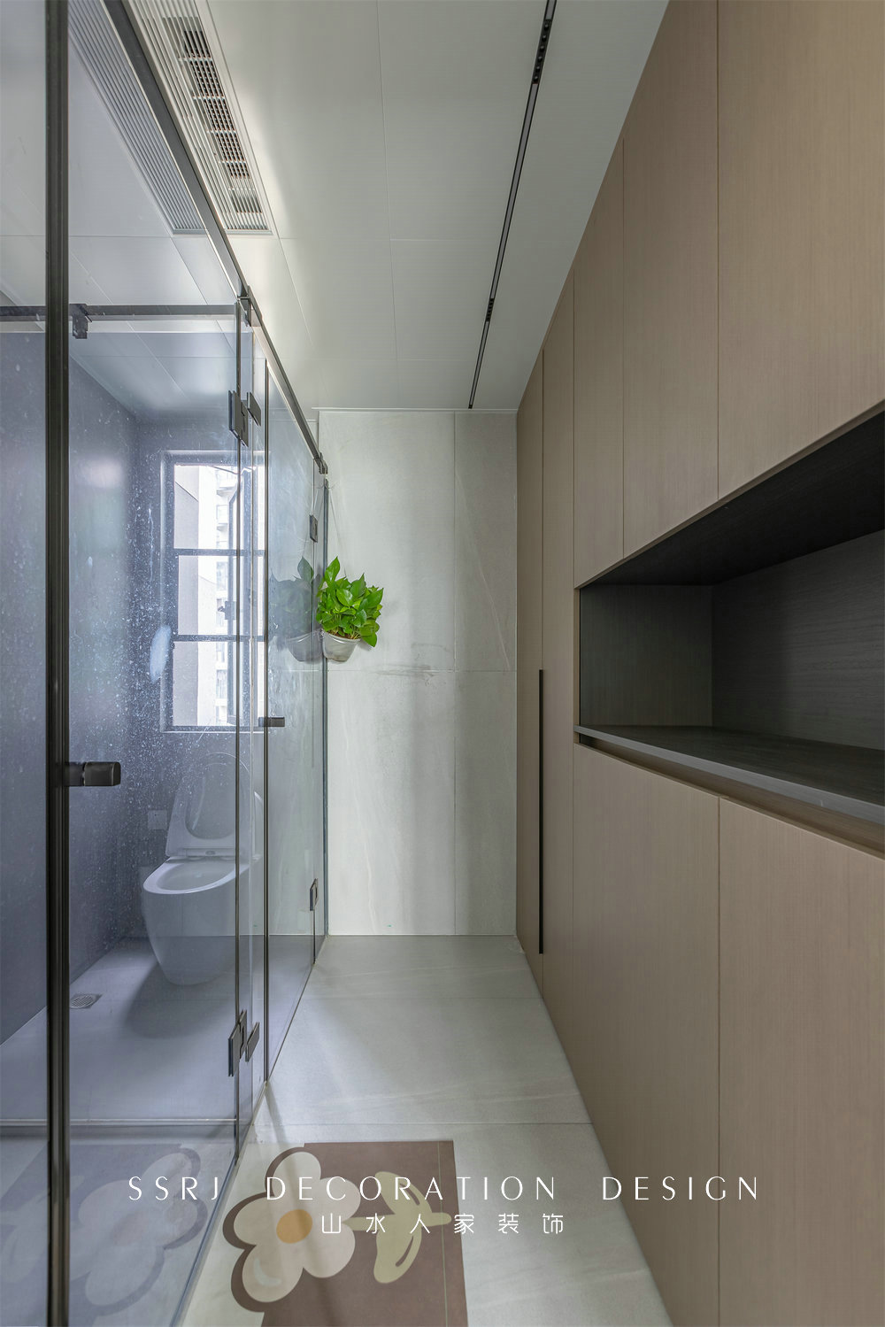 地鐵盛觀尚城116平現代風格裝修效果圖