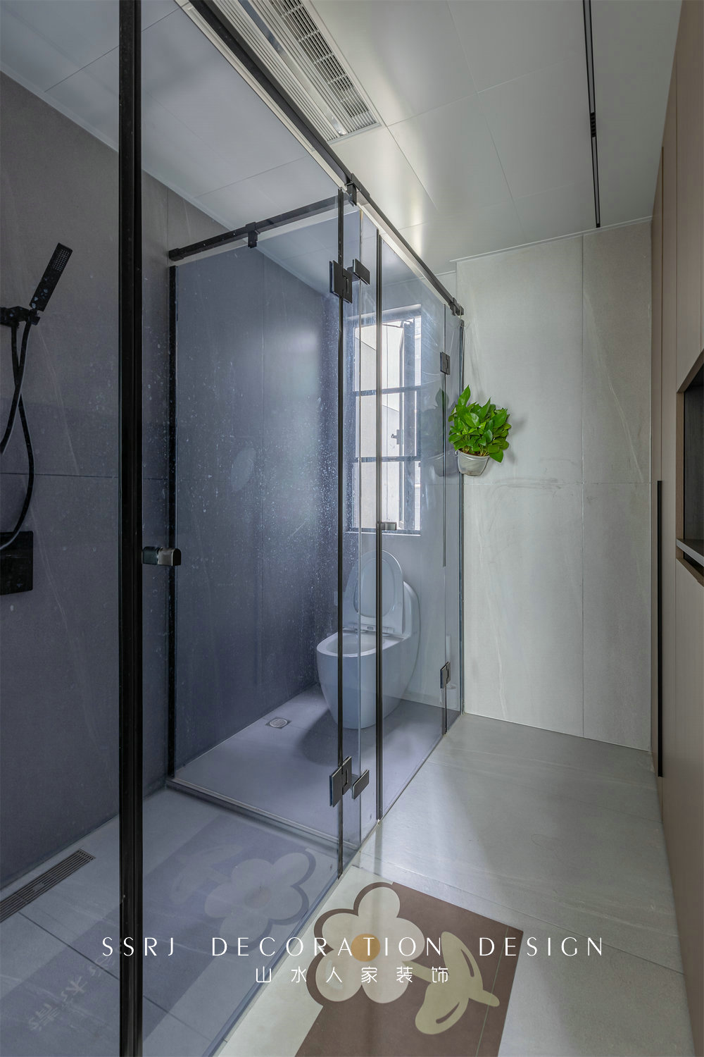 地鐵盛觀尚城116平現代風格裝修效果圖