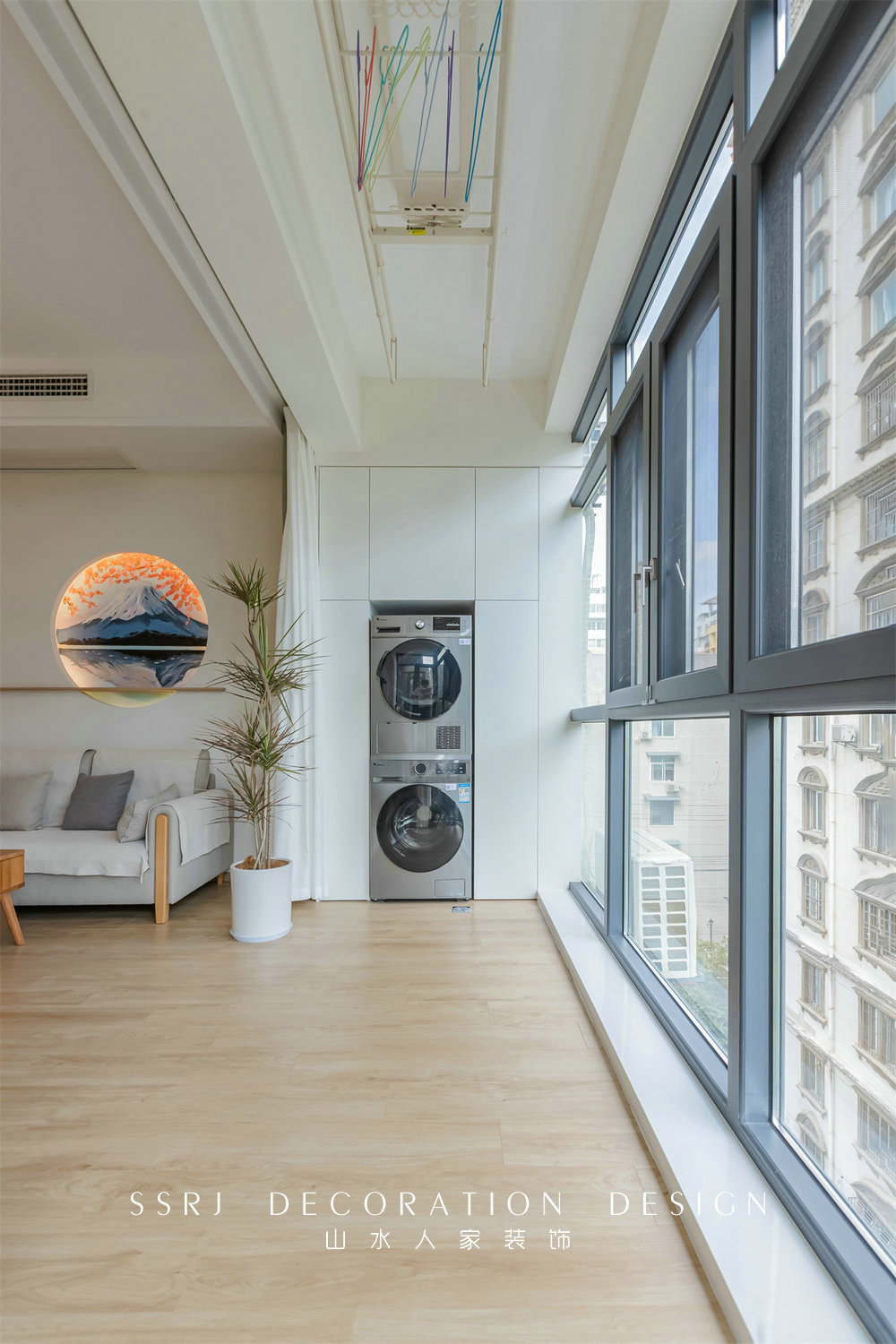 歐洲花園95平原木風格裝修效果圖