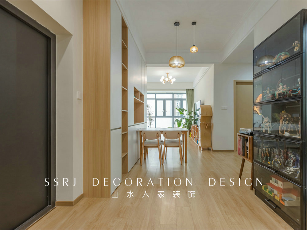 歐洲花園95平原木風格裝修效果圖