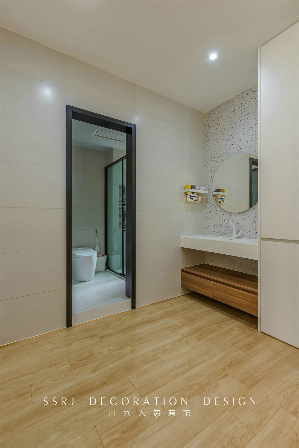 歐洲花園95平原木風格裝修效果圖